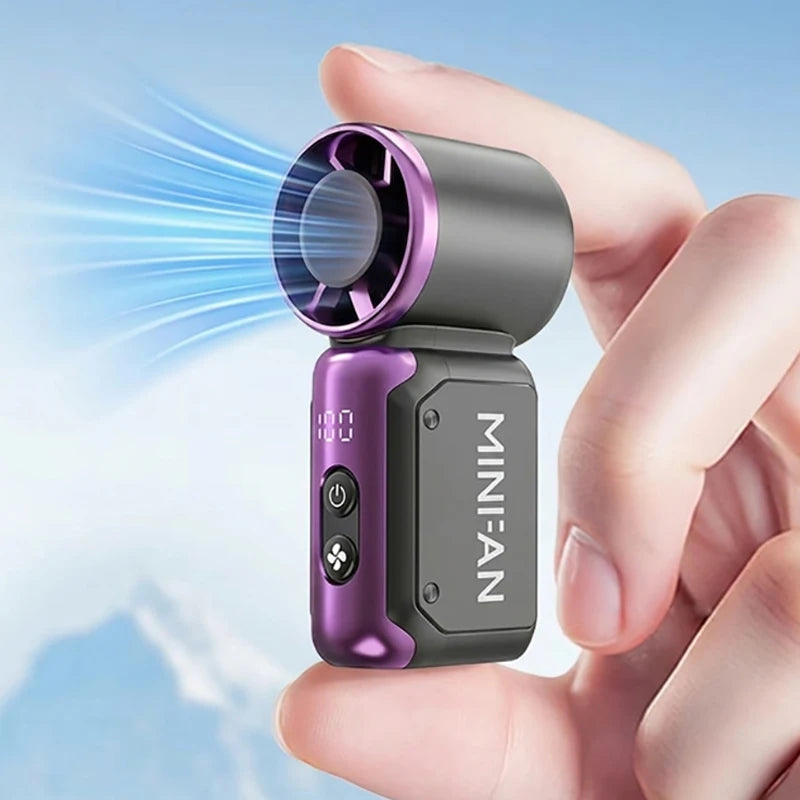 Wentylator Ręczny USB – Mini Przenośny Wiatraczek do Podróży i Biura